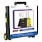 Bazic Products BAZIC Folding Cart on Wheels w/Lid Cover, 16 x 18 x 15in, Black/Green 2198 - alternate 1